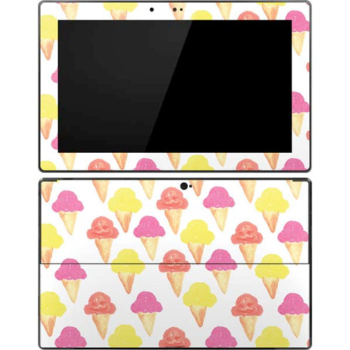 Bouffants and Broken Hearts Ice Cream Surface Pro Tablet Skin